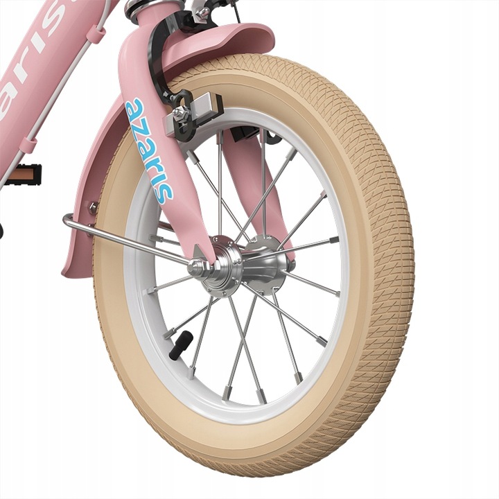 ROWEREK DLA DZIEWCZYNKI DZIECIĘCY RÓŻOWY 12 CALI ROWER BAGAŻNIK KOSZYK