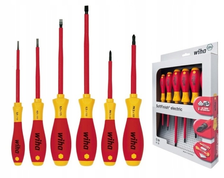 Zestaw wkrętaków Wiha SoftFinish 6 elementów