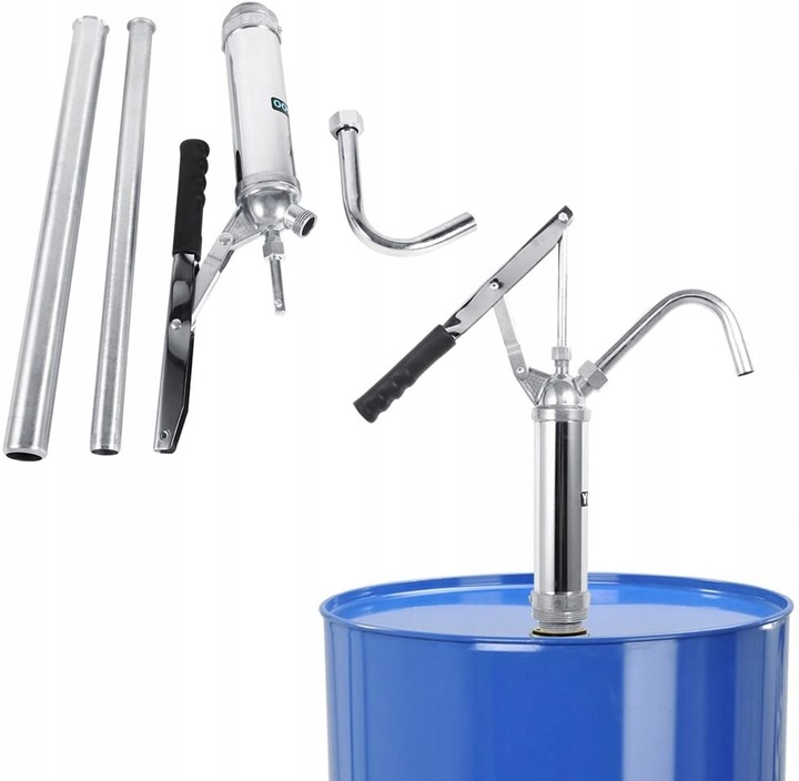 POMPA DO OLEJU RĘCZNA BECZKOWA DO BECZKI POMPKA TŁOKOWA PALIWA ON DIESEL