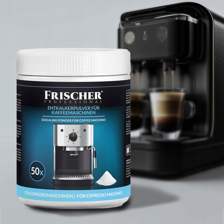 ODKAMIENIACZ DO EKSPRESU UNIWERSALNY PROSZEK 900g Frischer Professional