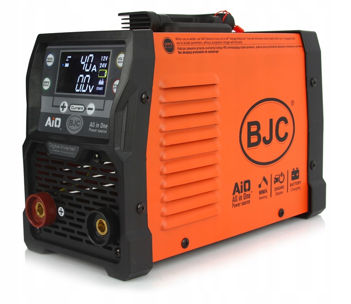 Prostownik + Rozruch + Spawarka INWERTEROWA BJC AiO + elektrody i kable
