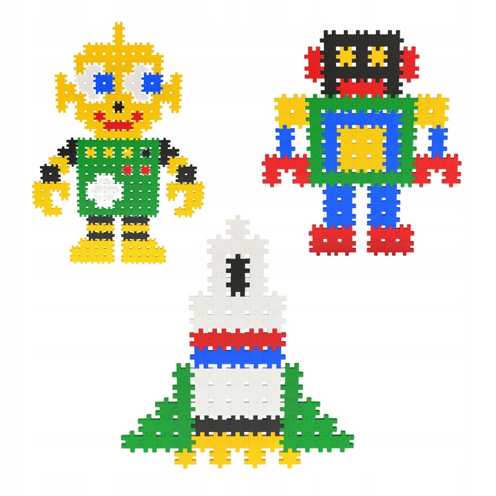 KLOCKI KONSTRUKCYJNE MINI WAFLE Meli Minis Pastel 1200 El PUZZLE MOZAIKA