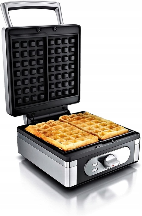 GOFROWNICA 1400W XXL 2 CHRUPIĄCE PUSZYSTE GOFRY XXL DUŻA SOLIDNIE WYKONANA