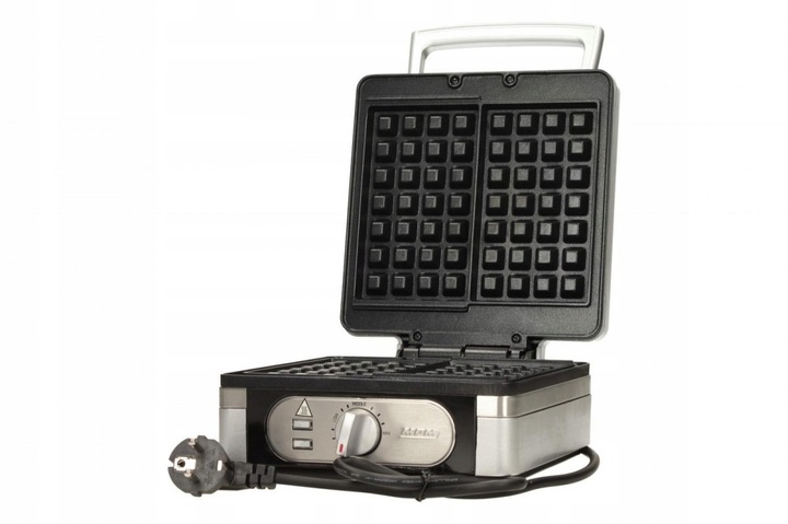 Gofrownica MPM MGO-13 DUŻA MOC 1400W Srebrna