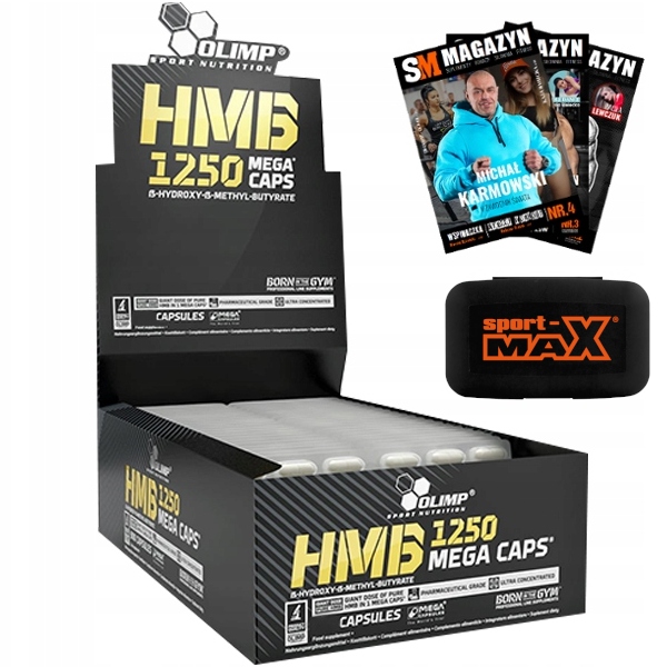 OLIMP HMB 1250 MEGA CAPS 180 KAP RZEŹBA CAHMB
