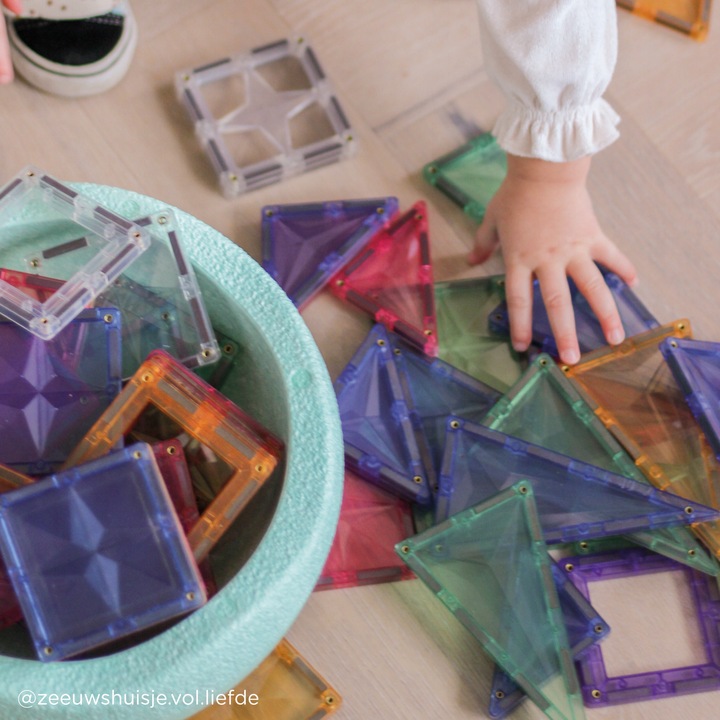 Klocki magnetyczne Inventive Pack Intense 110 Cleverclixx zestaw startowy