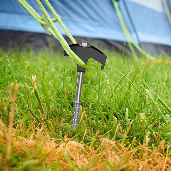 SZPILKI NAMIOTOWE DO NAMIOTU MIKADO DŁUGIE 25CM KOMPLET 12 SZT