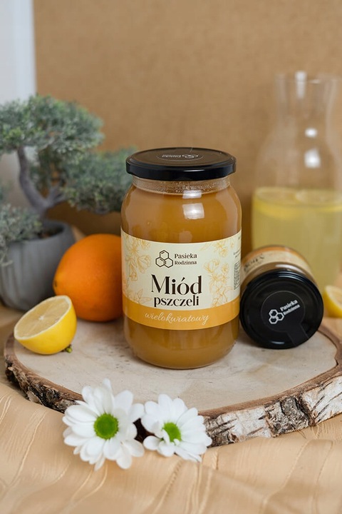 Miód Wielokwiatowy z RODZINNEJ PASIEKI