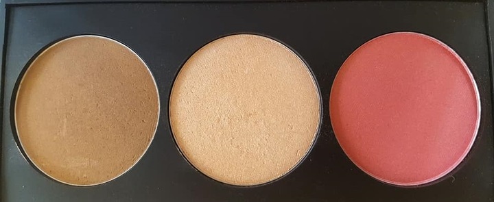 GOLDEN ROSE METALICZNA PALETA DO MODELOWANIA TWARZY 3 w 1 METALS PALETTE