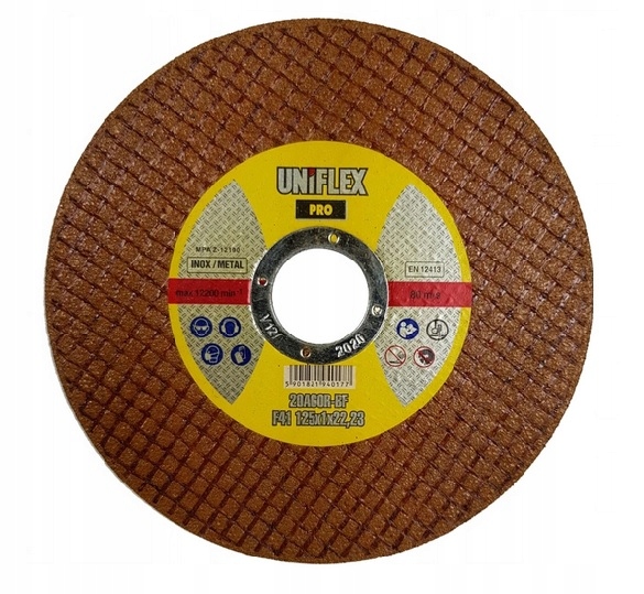 Paczka Tarcz do cięcia Metalu / INOX 125x1x22 PRO