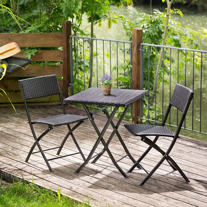 Meble ogrodowe, balkonowe, technorattan, Trevi