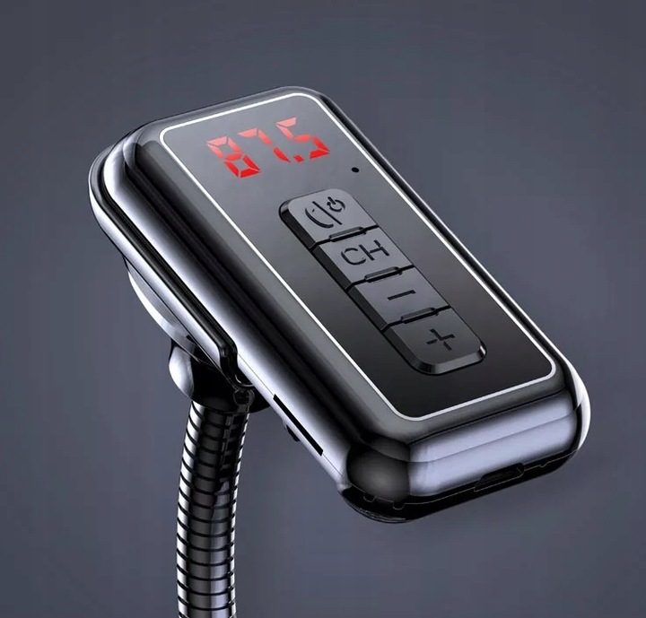 TRANSMITER FM BLUETOOTH ODBIORNIK AUX UNIWERSALNY