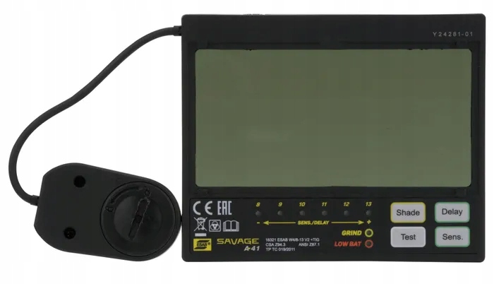 Przyłbica spawalnicza SAVAGE A41 ESAB NASTĘPCA A40 CZARNA