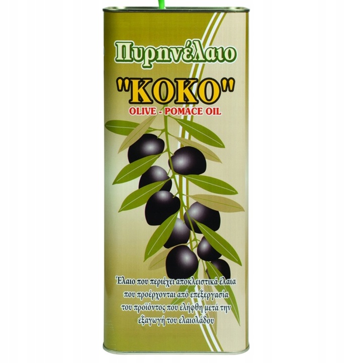 Oliwa z oliwek Pomace 5l – Grecka oliwa do smażenia