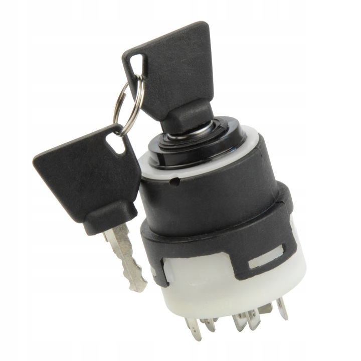 STACYJKA ZAPŁONOWA JCB 2CX 3CX 4CX 701/80184 + 2 KLUCZYKI 9 PINOWA / 4 POZ