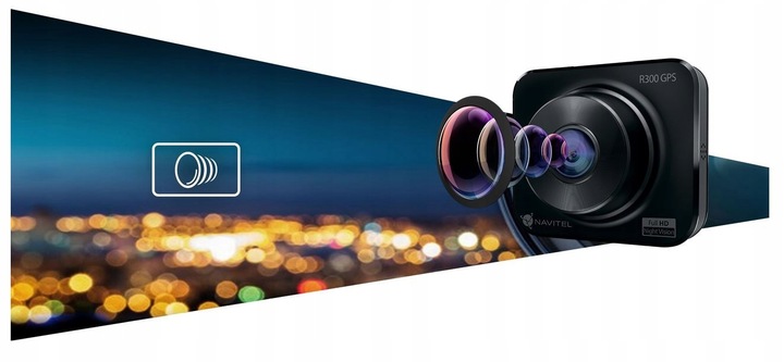 Wideorejestrator Navitel DVR R300 GPS FOTORADARY