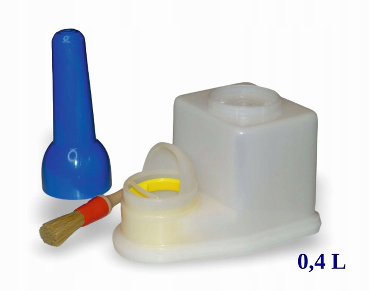 Aplikator pojemnik tuba podajnik kleju wody z pędzlem 0,4L z pędzlem