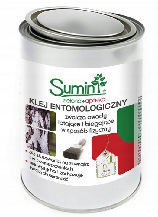 Klej Entomologiczny 1 l SUMIN Zwalcza Owady Biegające i Latające