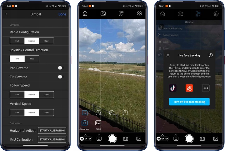 GIMBAL DO TELEFONU RĘCZNY STABILIZATOR OBRAZU iOS ANDROID SKŁADANY SELFIE