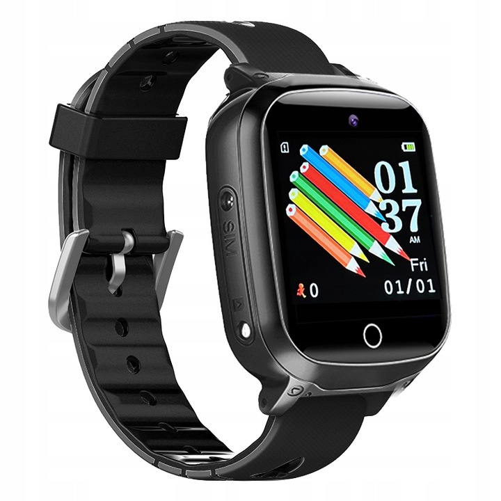 SMARTWATCH ZEGAREK DLA DZIECKA ROZMOWY MIEJSCE NA SIM APARAT GRY MENU PL