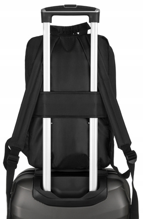 Plecak do samolotu Ryanair 40x20x25 bagaz podreczny CZARNY WODOODPORNY