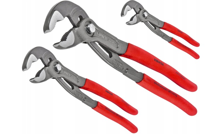 KNIPEX Zestaw szczypiec COBRA do rur klucz 00 20 09 V02 3szt