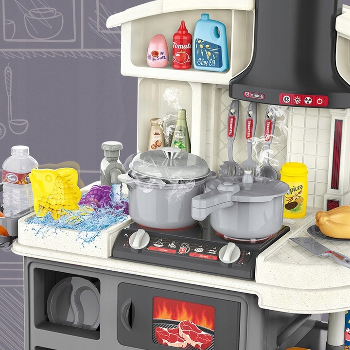 SPRAY kuchnia dla dzieci WODA PARA.