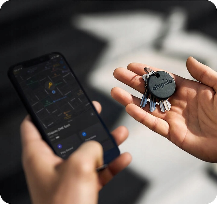 Kompaktowy lokalizator Chipolo ONE Spot czarny