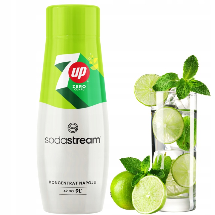 3x SYROP KONCENTRAT SODASTREAM 7UP LIPTON BRZOSKWINIA PEPSI DO SATURATORA