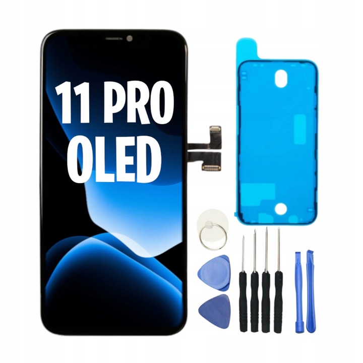 WYŚWIETLACZ EKRAN DOTYK Do Apple iPhone 11 PRO HARD OLED + ZESTAW NAPRAWCZY