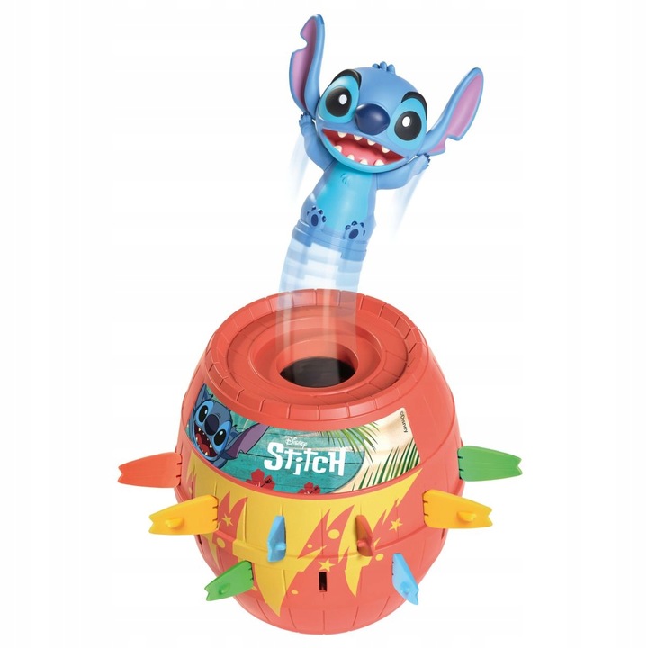 TOMY GRA ZRĘCZNOŚCIOWA POP UP DISNEY LILO & STITCH gra dla dzieci +4 lata