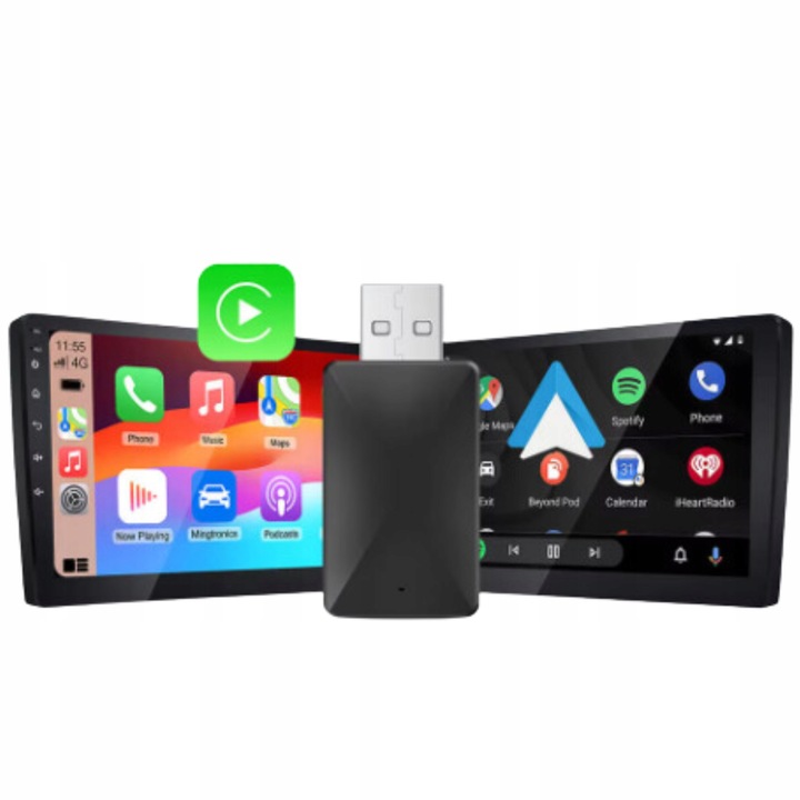 BEZPRZEWODOWY CARPLAY ADAPTER MINI USB DO ANDROID AUTO IPHONE IOS