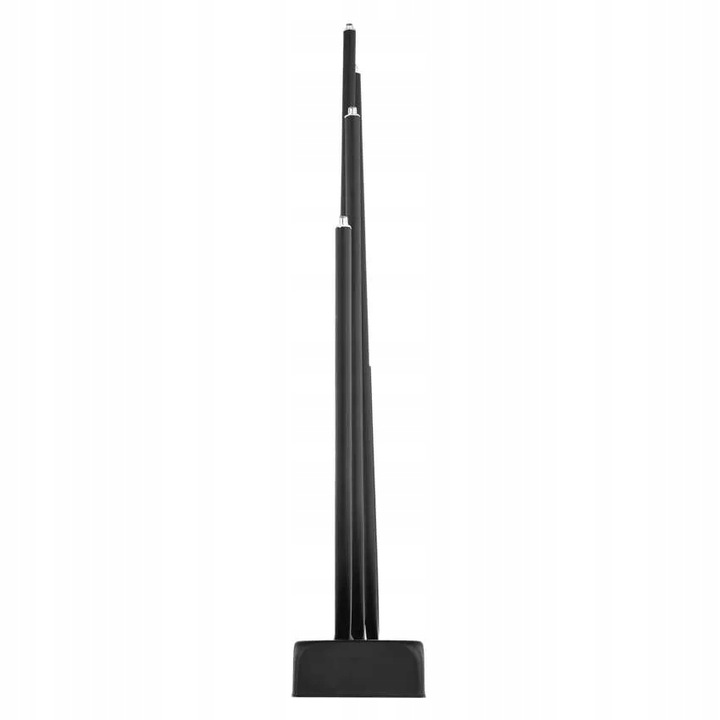 Świecznik świąteczny 6 LED 40 cm 2x AA metal ciepła biel IP20 timer EMOS