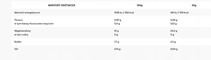 KLEIK RYŻOWY 7NUTRITION BEZ CUKRU smak bananowy