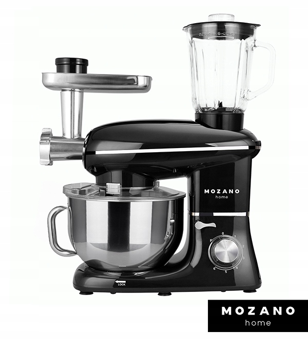 ROBOT KUCHENNY PLANETARNY 6,2L MIKSER WIELOFUNKCYJNY BLENDER 4w1 +PRZEPISY