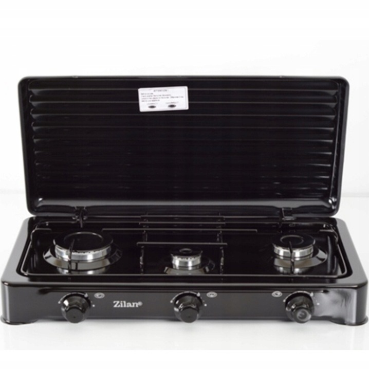 KUCHENKA GAZOWA 3 PALNIKI PRZENOŚNA + WĄŻ REDUKTOR