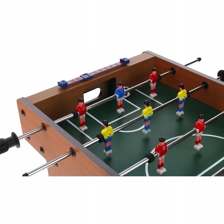 Piłkarzyki Stołowe Stół do Piłkarzyków Piłka Nożna 18 Zawodników 62 cm
