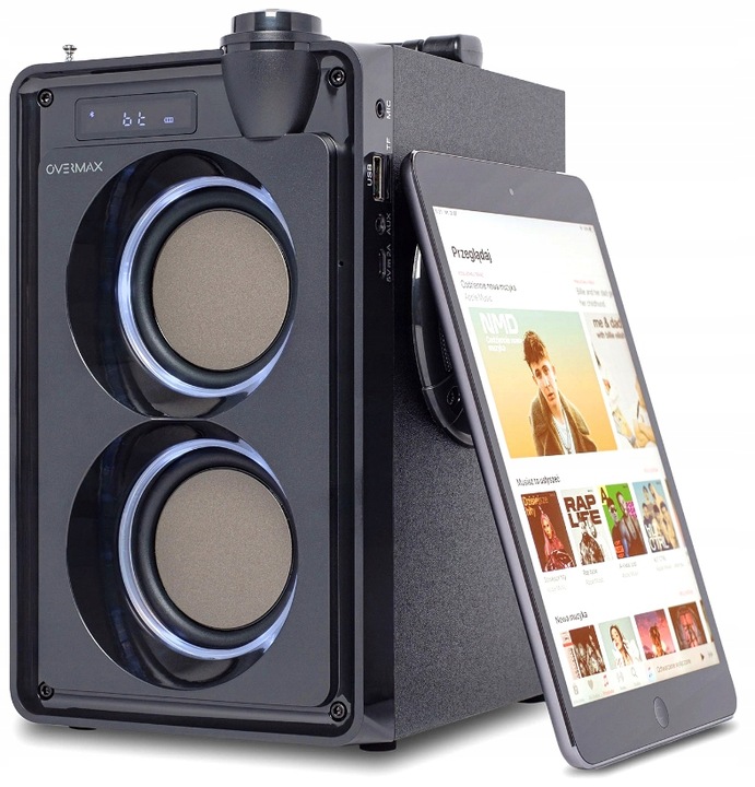 GŁOŚNIK BLUETOOTH SOUNDBEAT 5.0 USB SD AUX RADIO