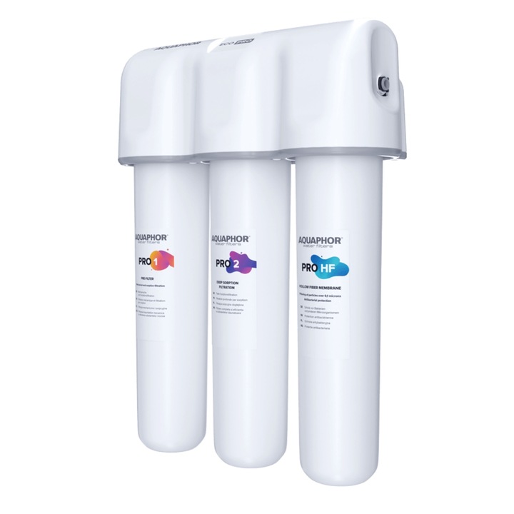 Aquaphor Eco Pro filtr wody pod zlew + kran, kompletny filtr wody z kranem