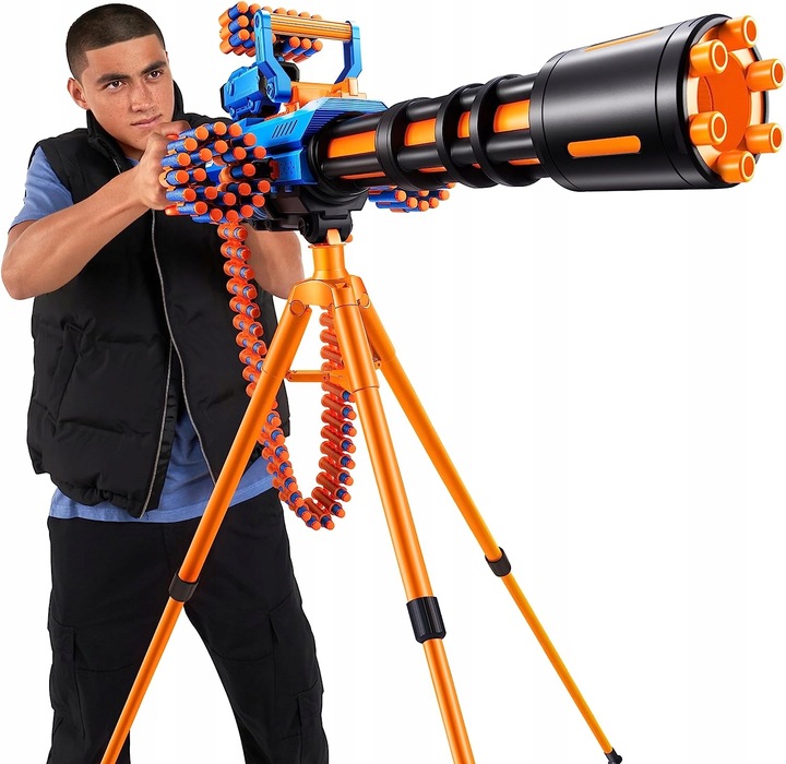 MINIGUN AUTOMATYCZNY X-SHOT INSANITY KARABIN RAGE FIRE 72 STRZAŁKI