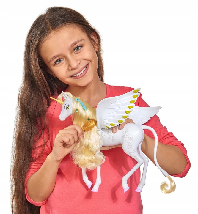 MIA I JA JEDNOROŻEC ONCHAO RUCHOME SKRZYDŁA FIGURKA Z BAJKI + AKCES.