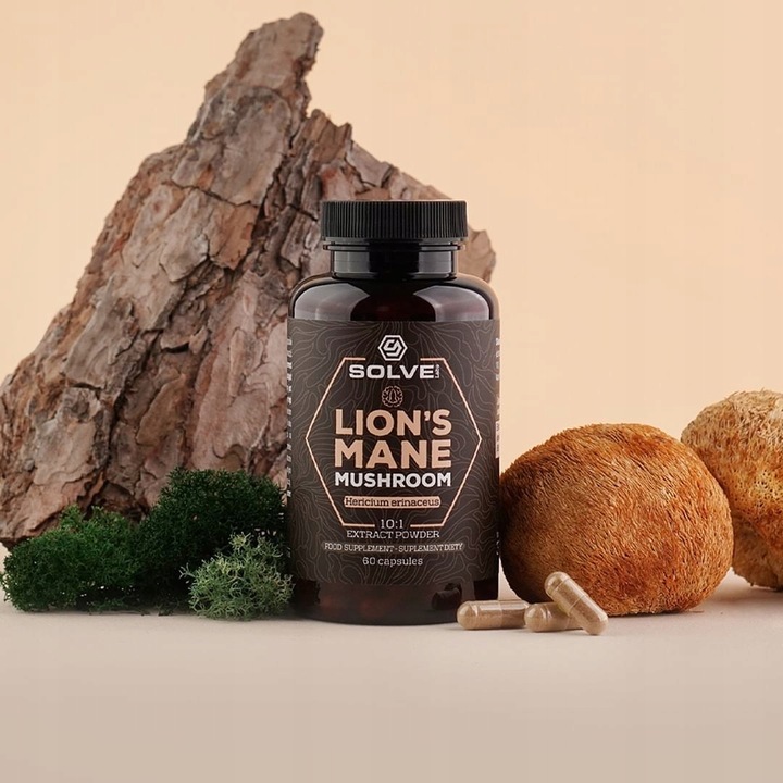 Lion's Mane (Soplówka jeżowata) 10:1 60x 500mg