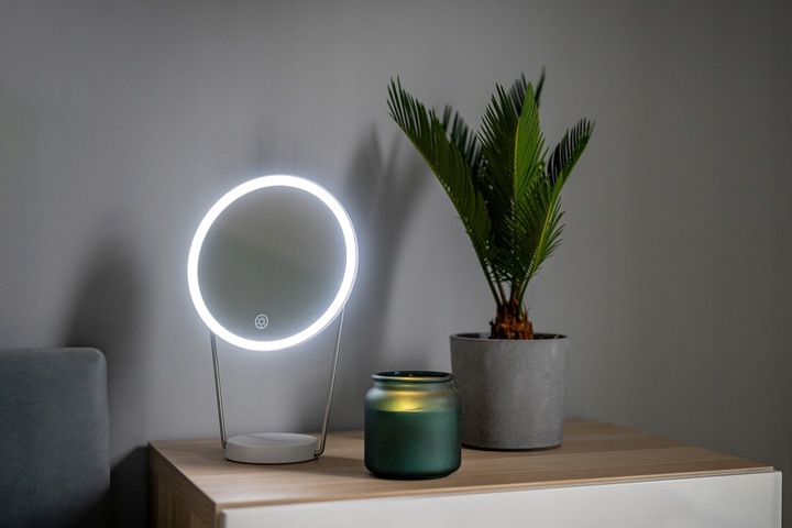 Lusterko LED do makijażu Humanas HS-ML01 lampka