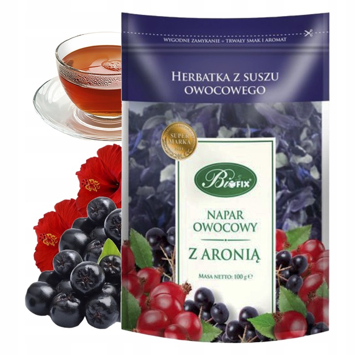 NAPAR BIFIX ZESTAW 9 smaków herbata z suszu (9x100g) 900G