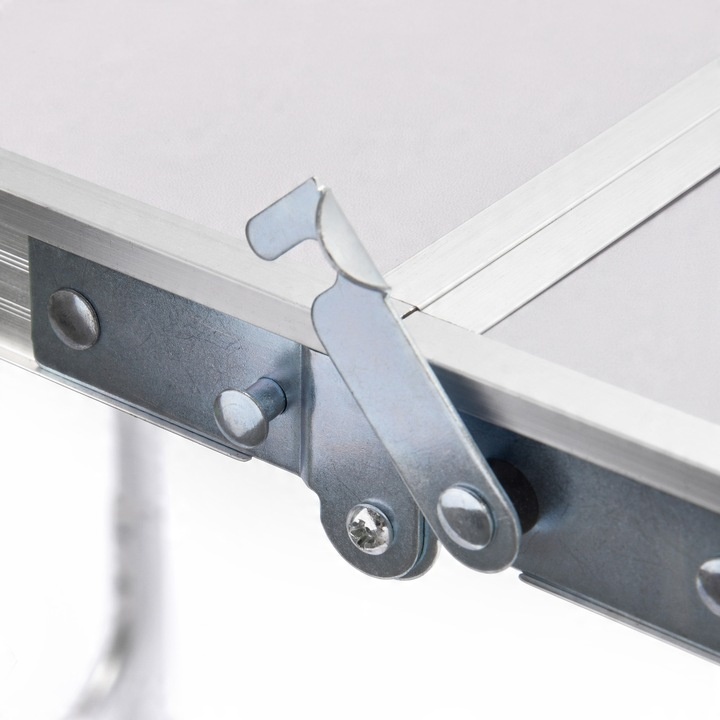 STÓŁ TURYSTYCZNY DO OGRODU SKŁADANY Z 4 KRZESŁAMI METEOR PESTA 60x120x53-69