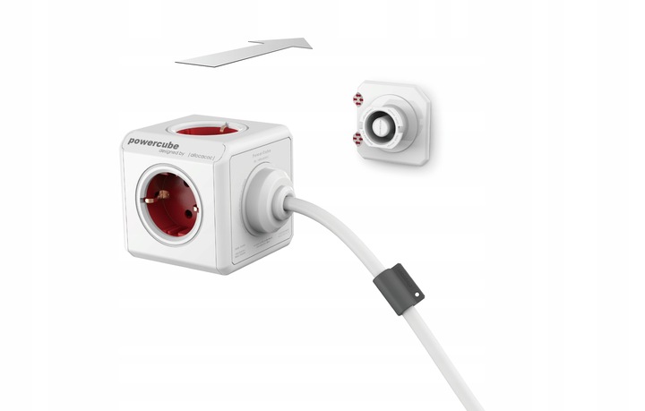 Listwa przedłużacz PowerCube Extended 1,5 m szary