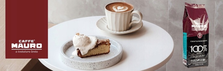 MAURO CENTOPERCENTO kawa ziarnista ARABICA 1000g 1kg 1646