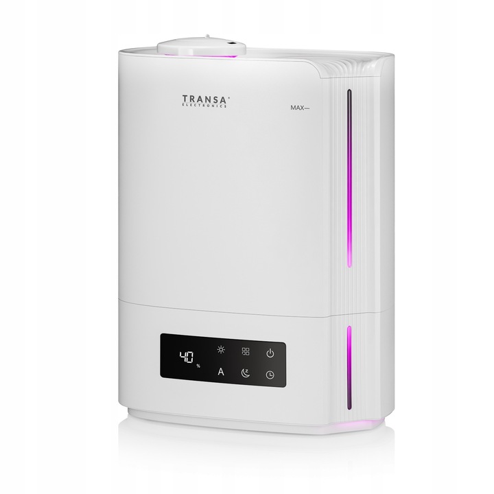 Nawilżacz powietrza AROMATERAPIA do roślin kwiatów Biały TRANSA 4,8L