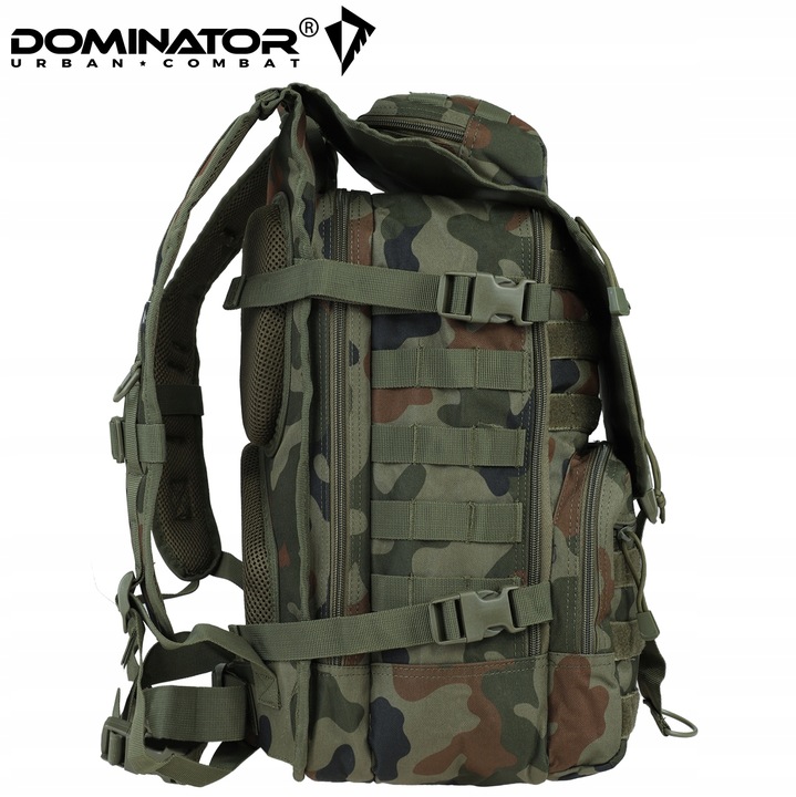 PLECAK WOJSKOWY TAKTYCZNY 45L DOMINATOR MOLLE MORO CAMO PL WOODLAND wz.93