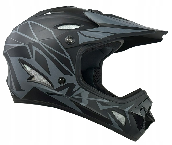 KASK ROWEROWY DOWNHILL NX EXTREME r.L | FREE RIDE|KASK ZJAZDOWY|900g LEKKI